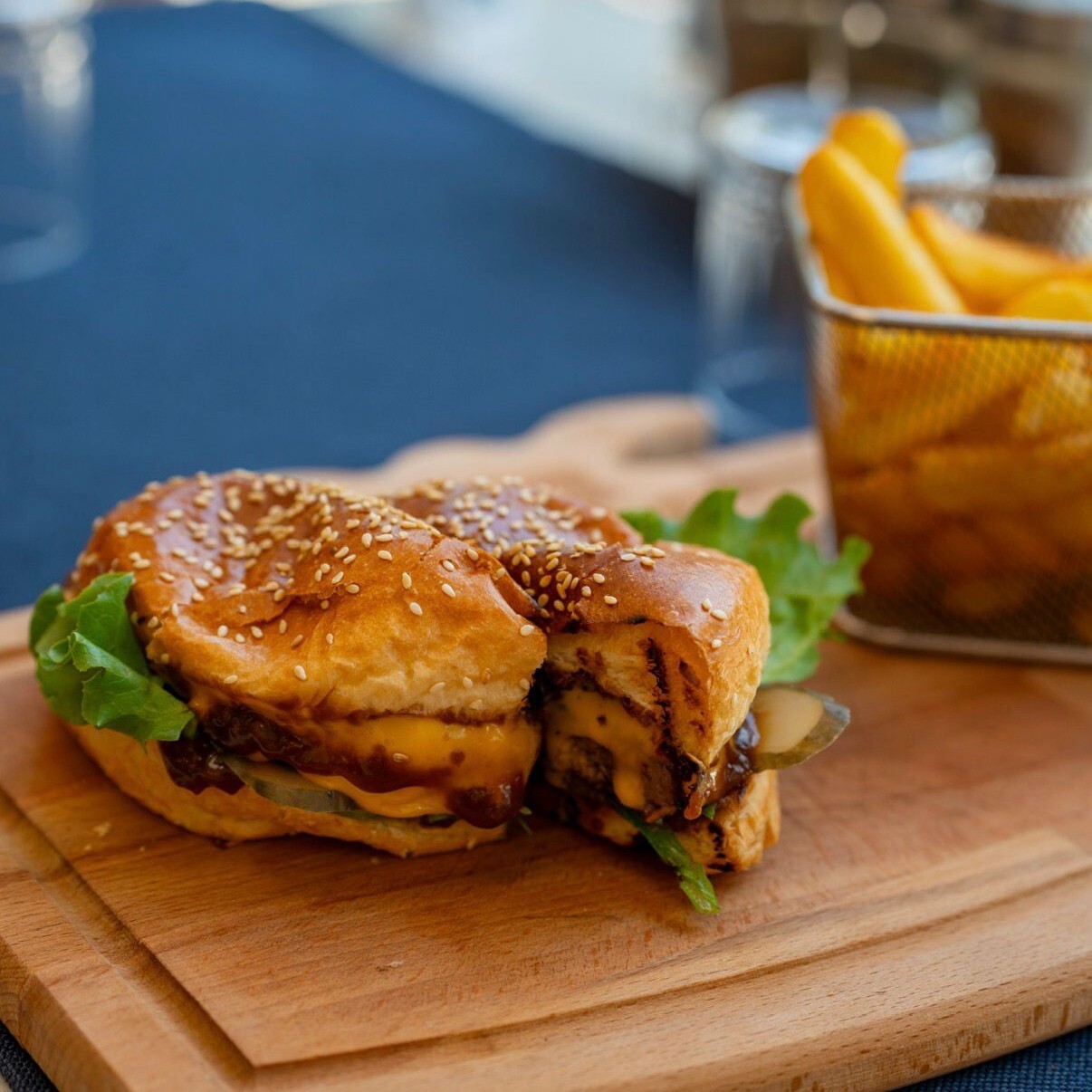 Demiglace Soslu Burger