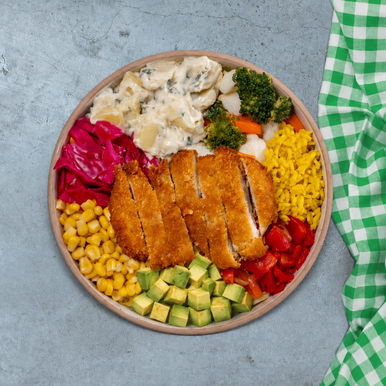 Çeşit Klasik Schnitzel Bowl