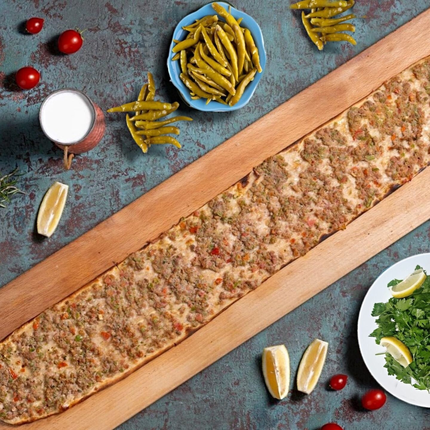 Etli Ekmek ( kıymadan )