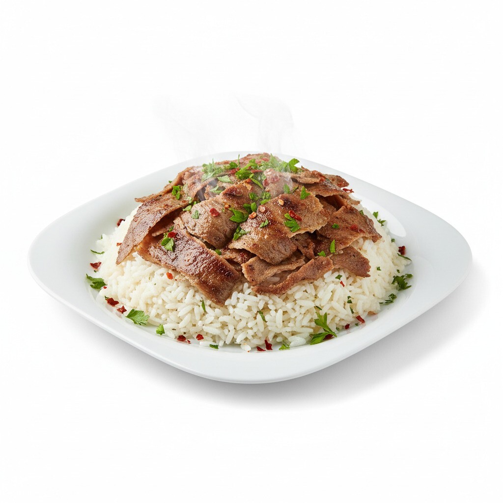 Pilav Üstü Et Döner Menü