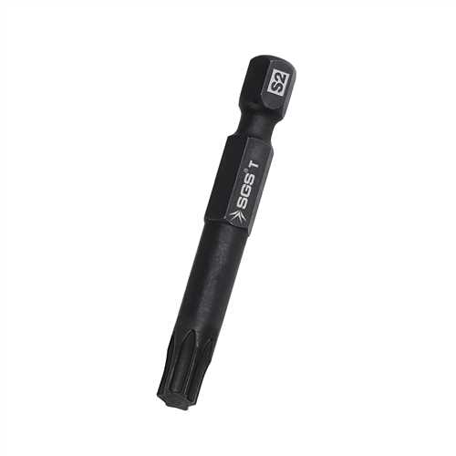 TORX UÇLU BİTS S2 T20 50mm Black-Pro Series