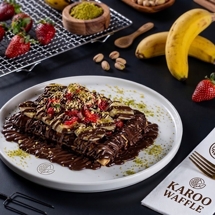 Bitter Çikolatalı Waffle