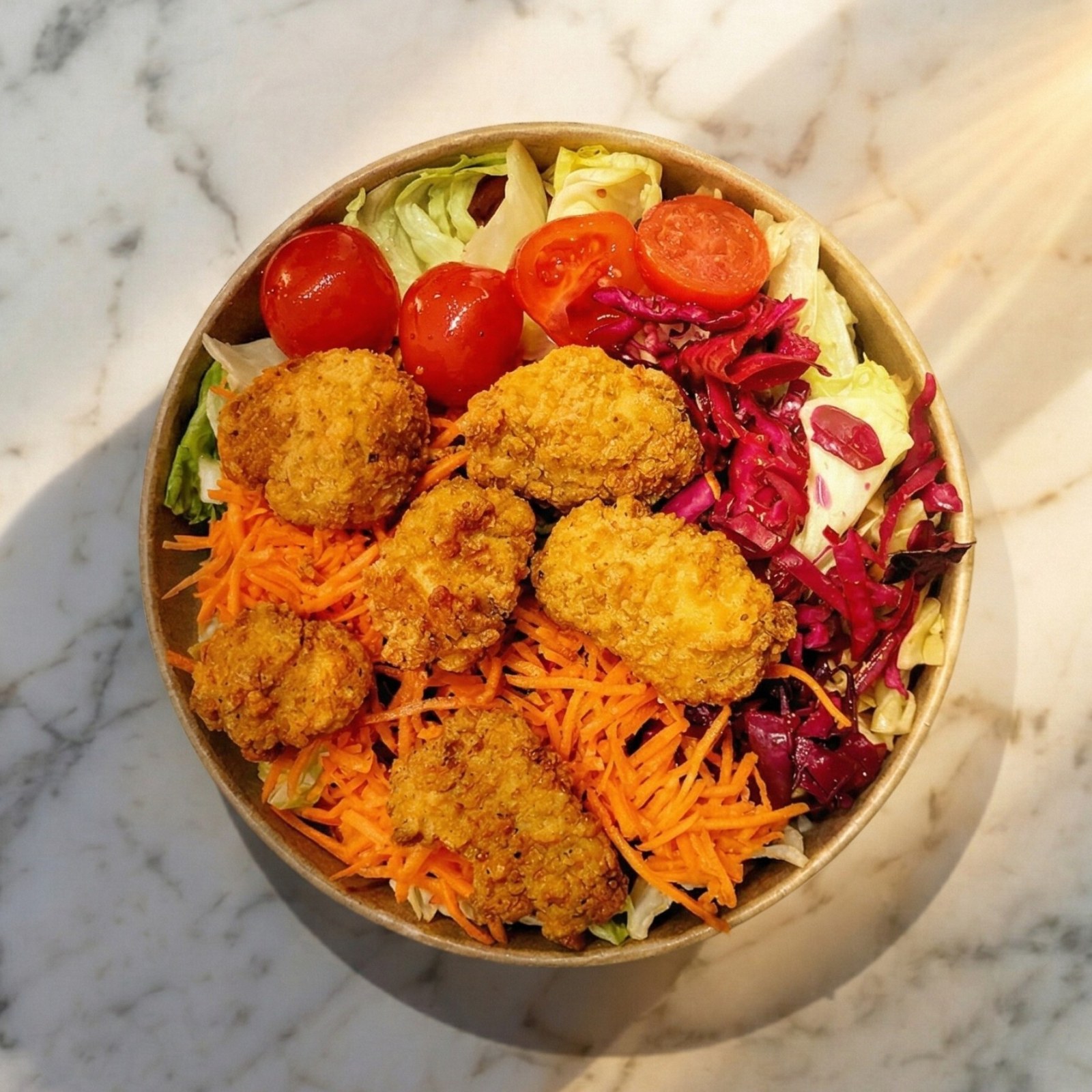 Çıtır Tavuklu Salata