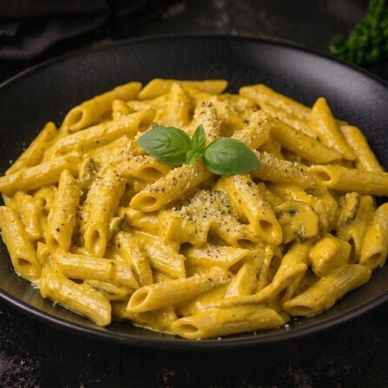 Köri Soslu Penne