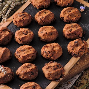 Glutensiz Badem Unlu Kurabiye (Şeker İlavesiz) (Paket)