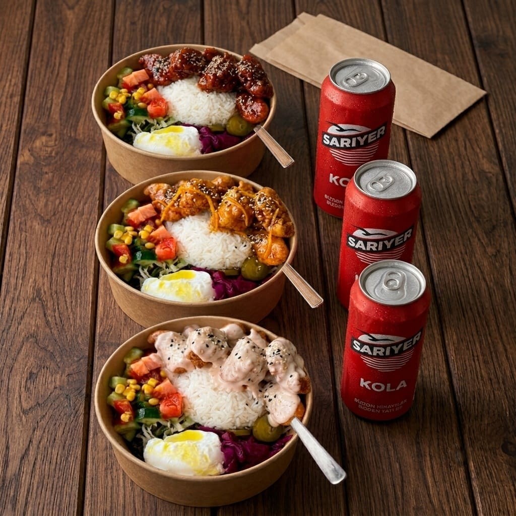3'lü Bowl Menü