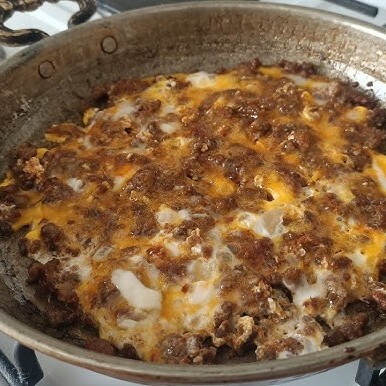 Kıymalı Omlet (1 kişilik)
