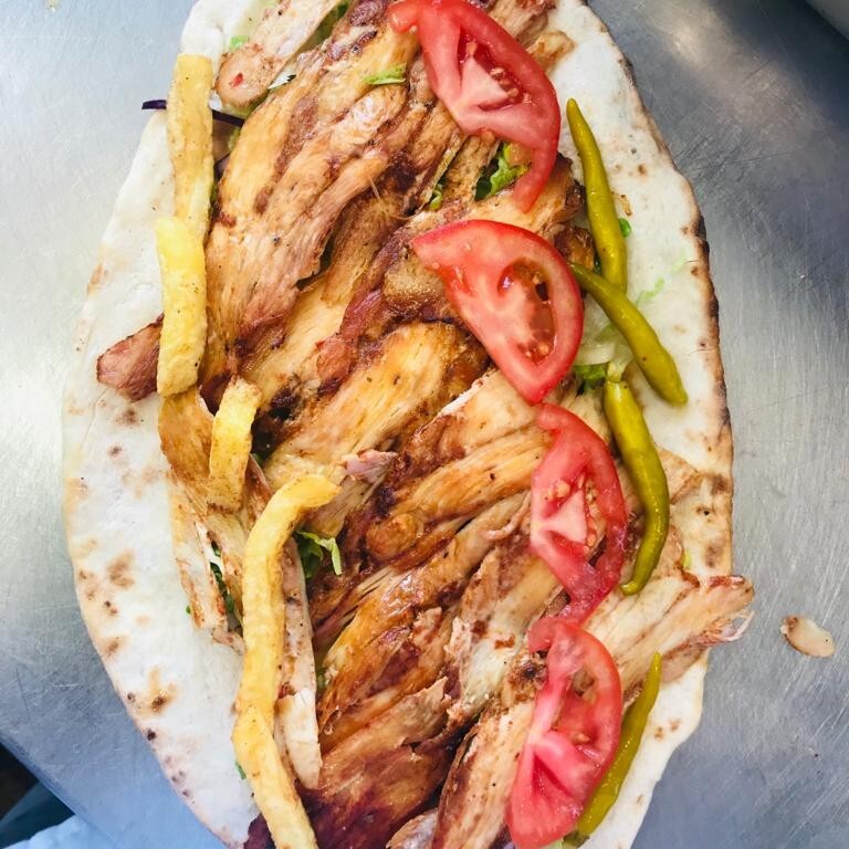Double Pide Tavuk Döner