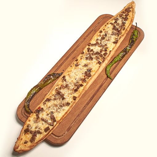 Kavurmalı Kaşarlı Pide