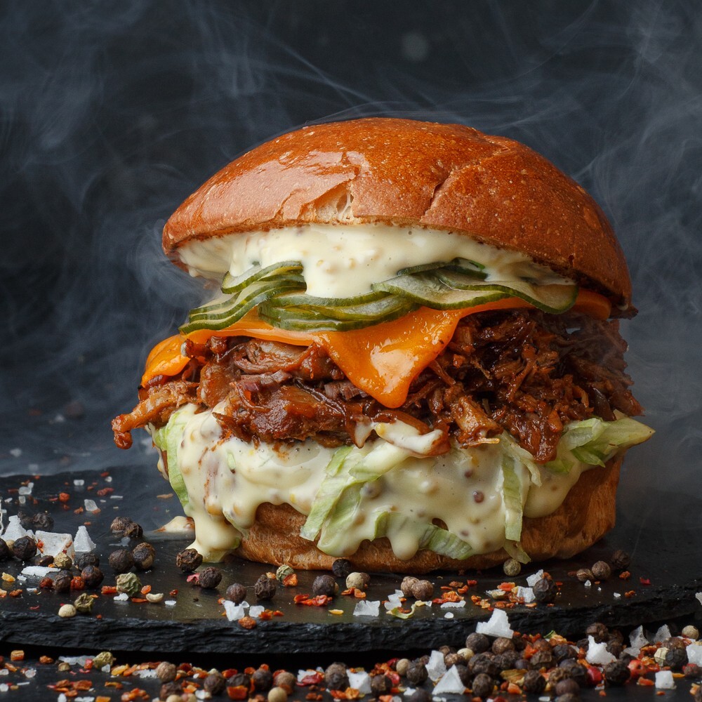 Testo Burger