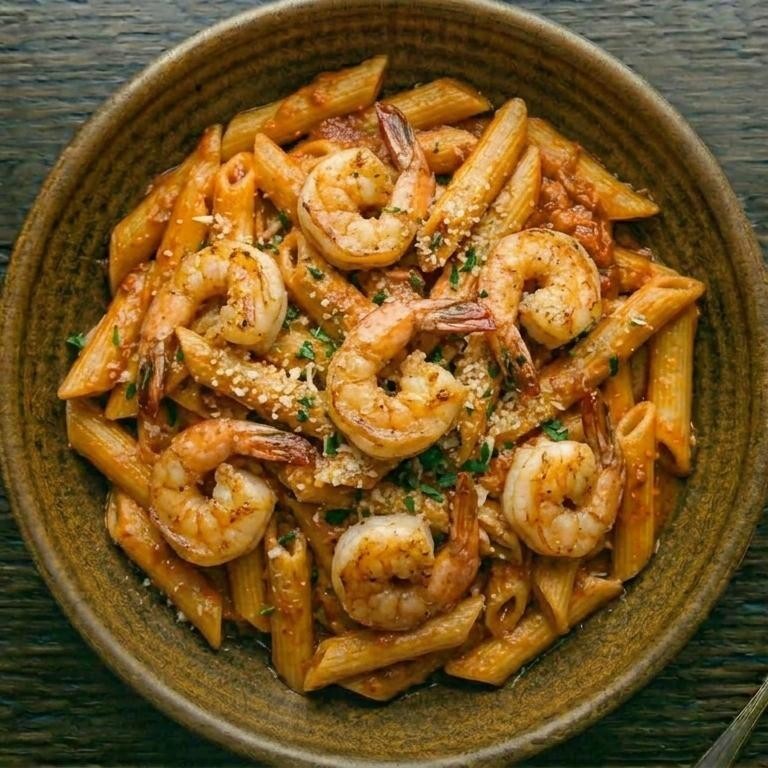 Karidesli Penne