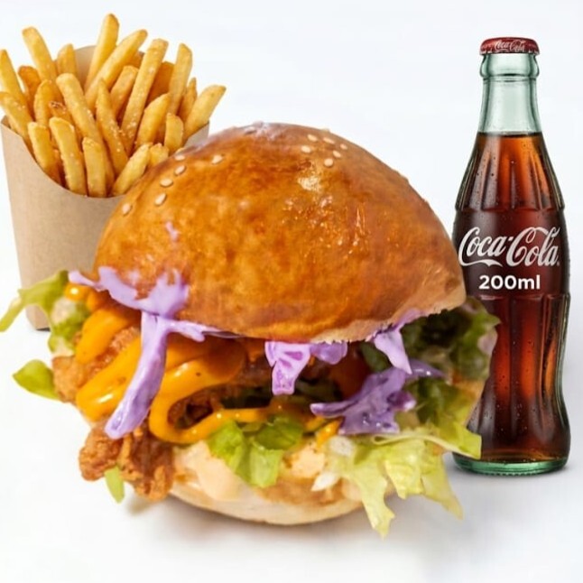 Purple Burger Menü