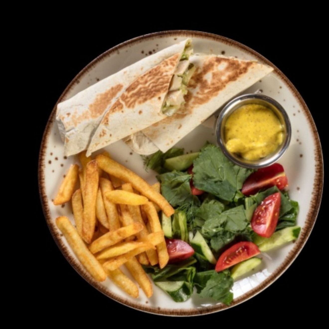 Sezar Soslu Tavuk Wrap