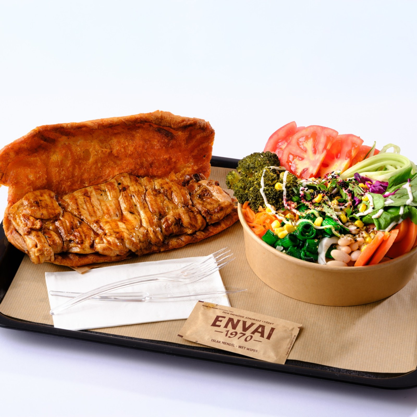 Tavuk Menü (Ekmek Arası)