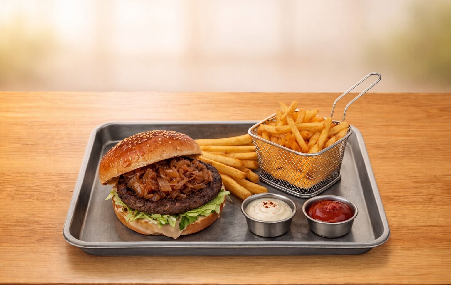 Old School Burger