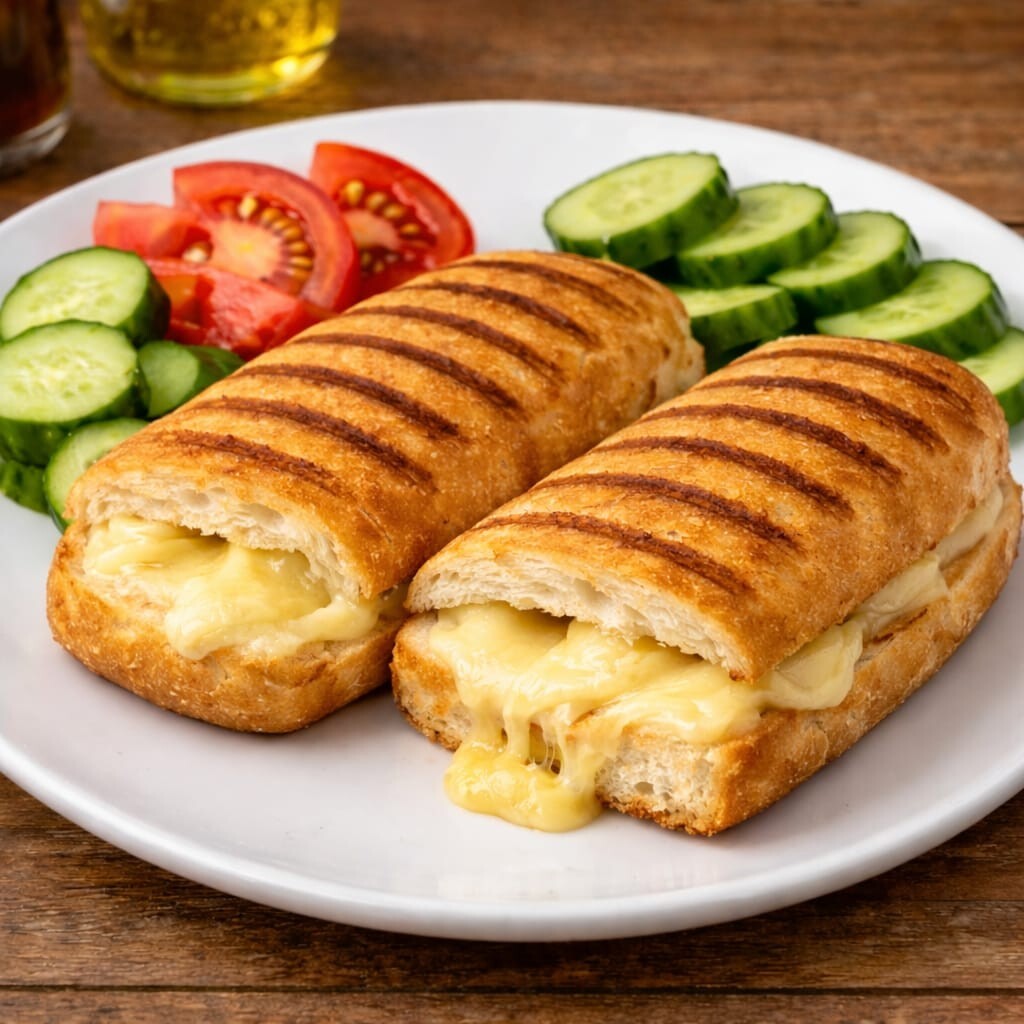 Tam Ekmek Tulum Peynirli Tost
