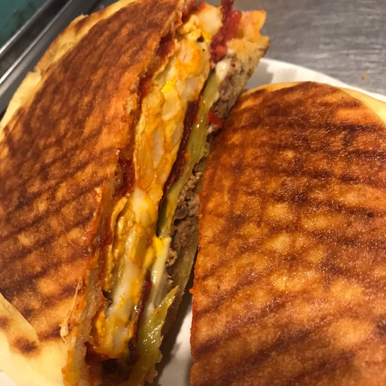 Çay Tostki Süper Atom Bazlama Tost