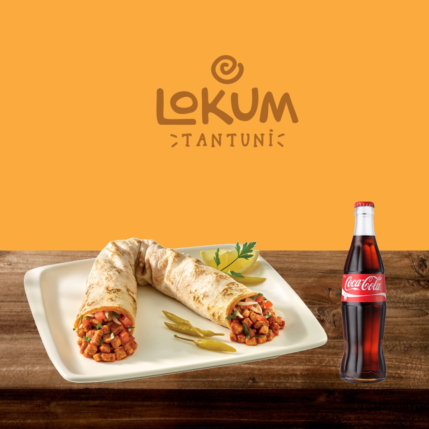 Tavuk'lu Lezzet Dürüm Menü