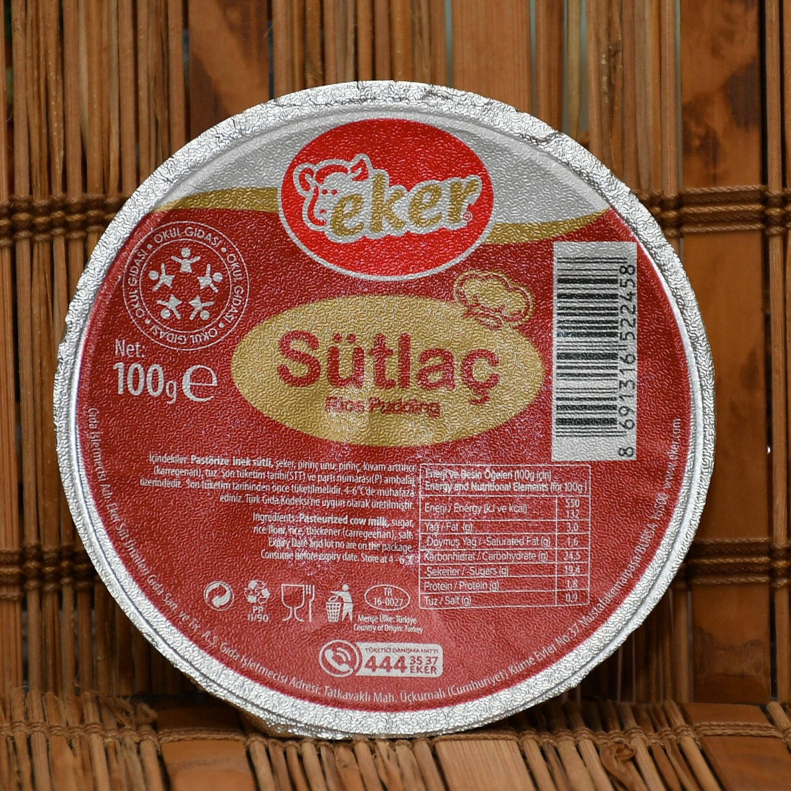 Eker Sütlaç (100 gr.)