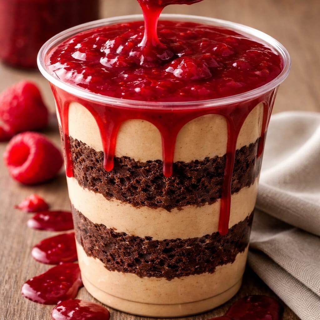 Frambuaz Soslu Spoonful