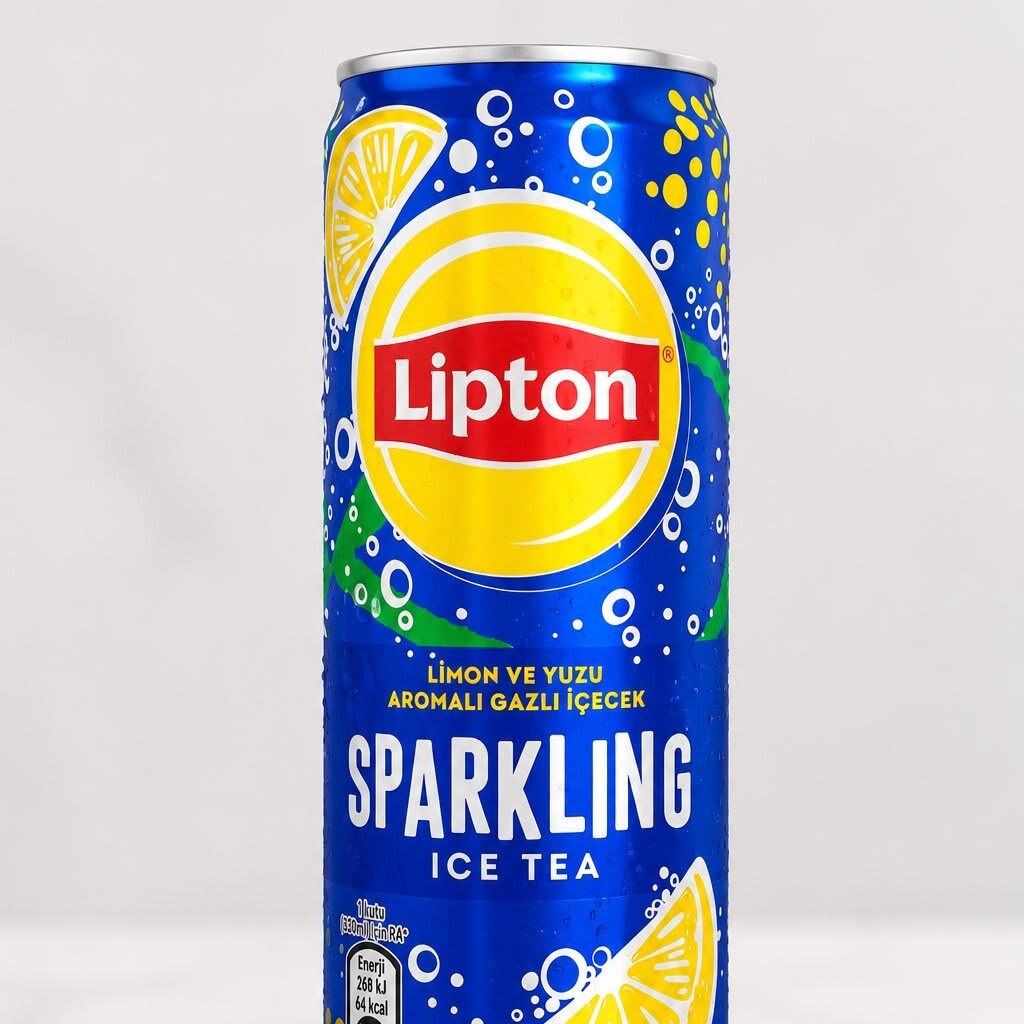 Limon Aromalı Sparkling Ice Tea