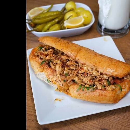 Tavuk Tantuni (Somun Ekmek)