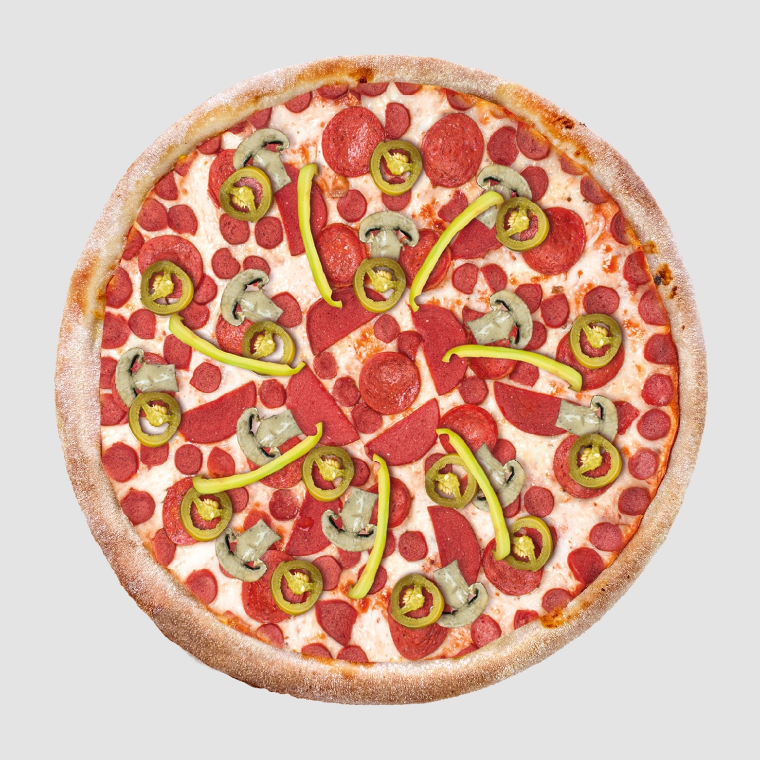 Hot Mexican Pizza (Büyük)