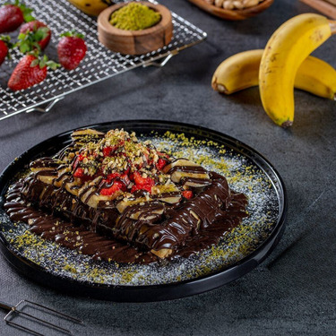 Bitter Çikolatalı Waffle