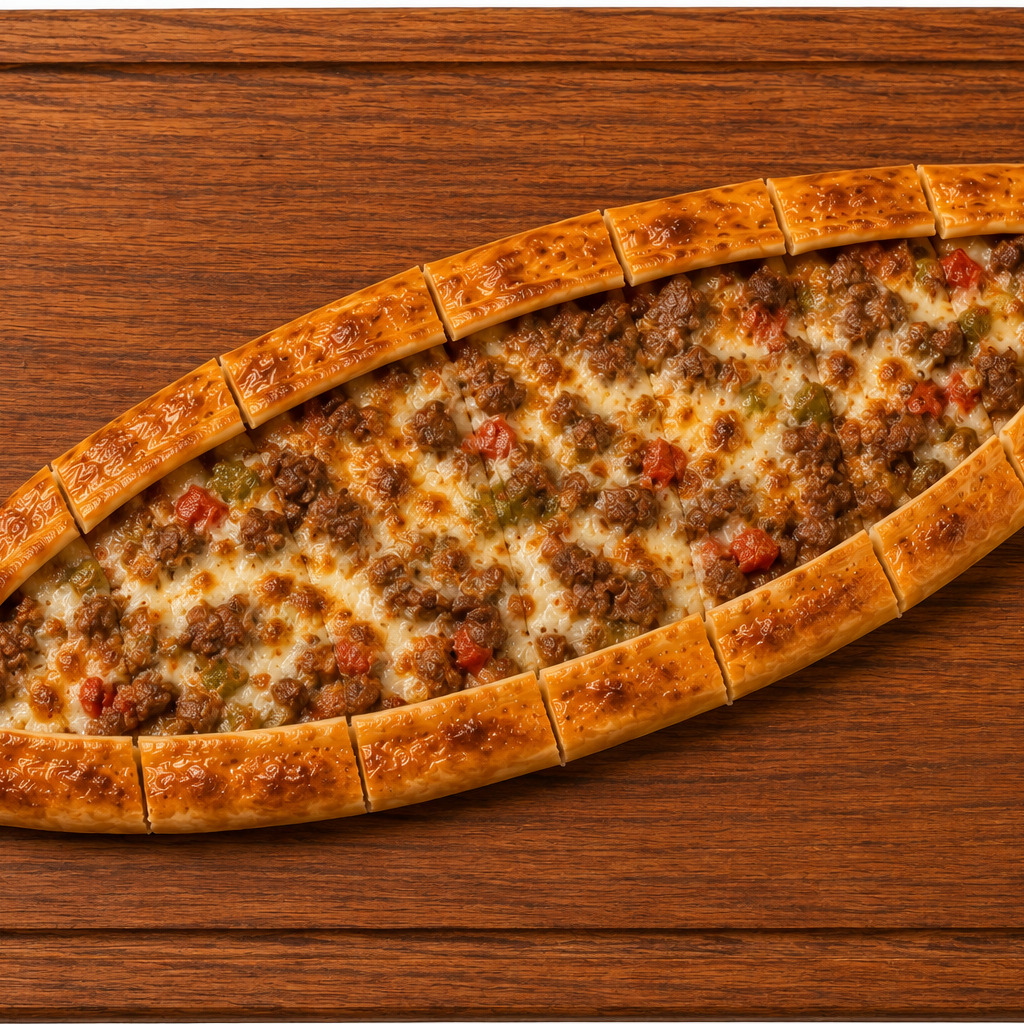 Kıymalı Kaşarlı Pide & Çorba Menü