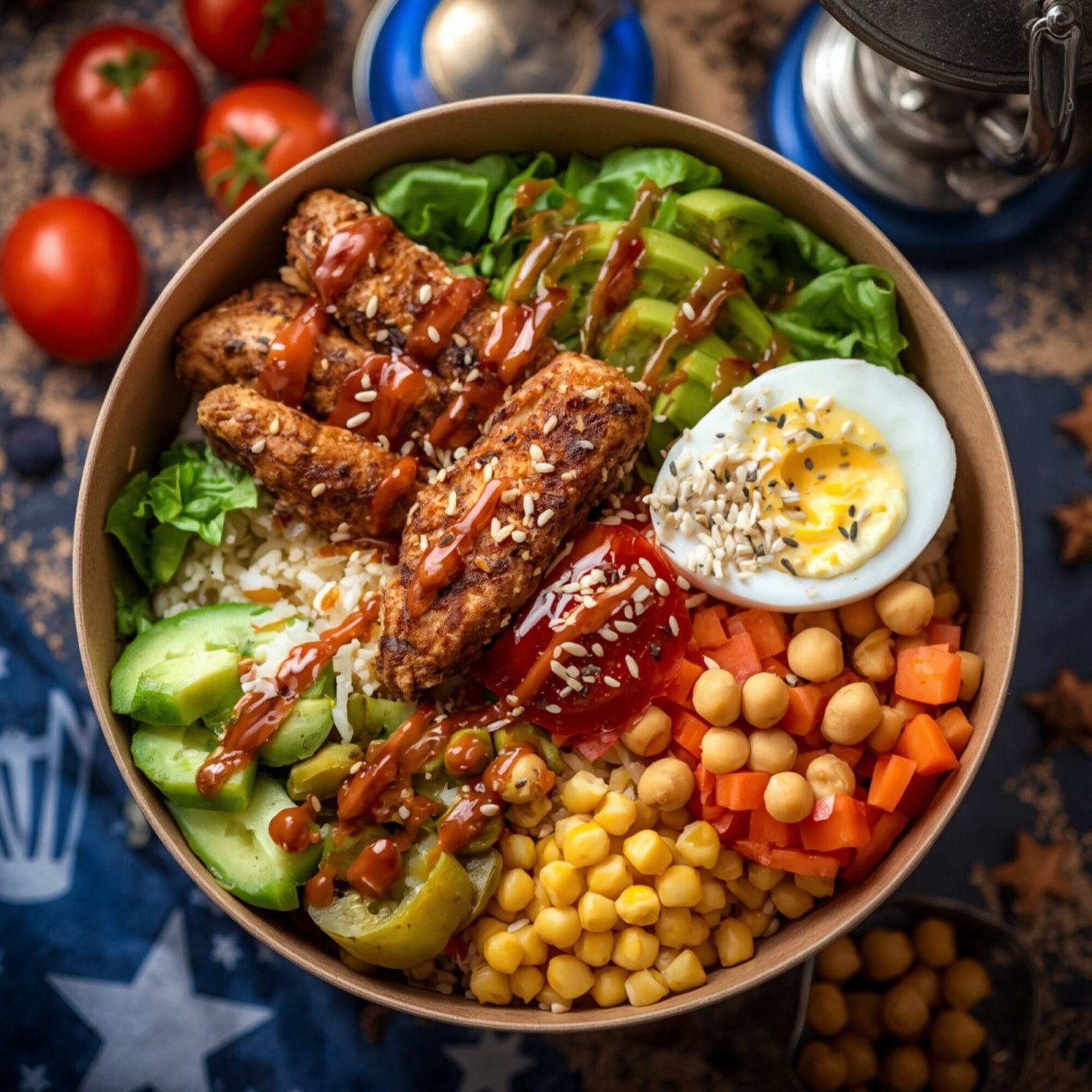 Make Your Spicy Crispy Bowl (Kemiksiz)
