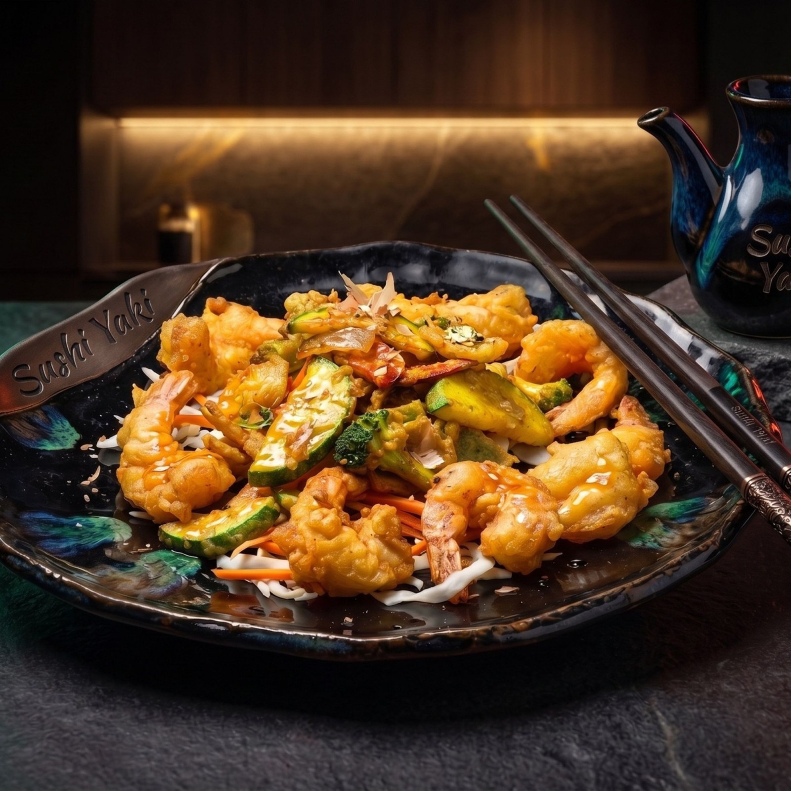 18- Tempura Jumbo Karides (7 Pcs.)