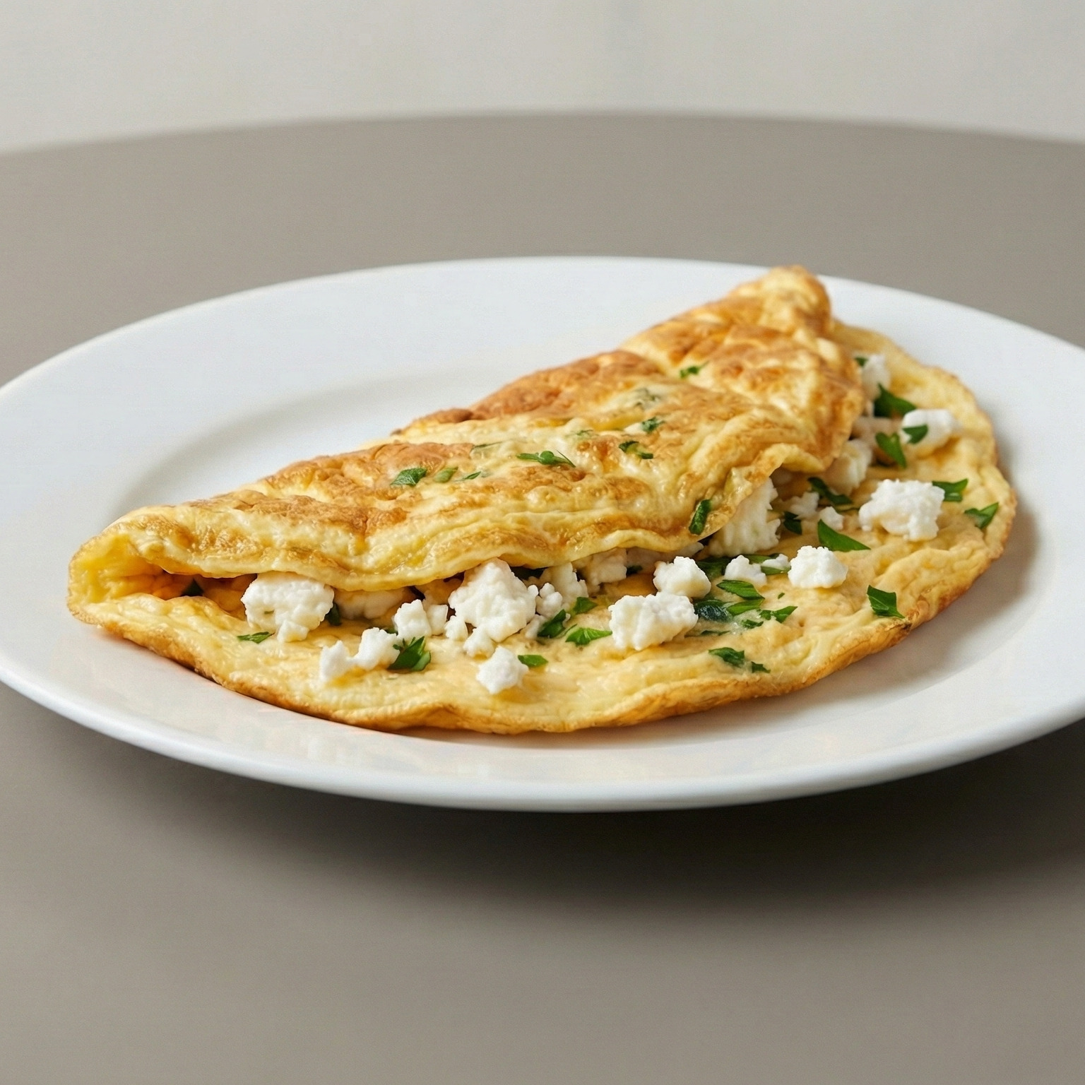Beyaz Peynirli Omlet