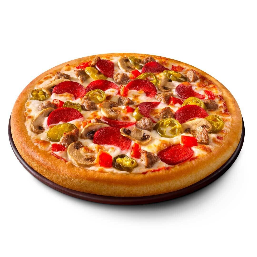 Acılı Etli Pizza (Orta)