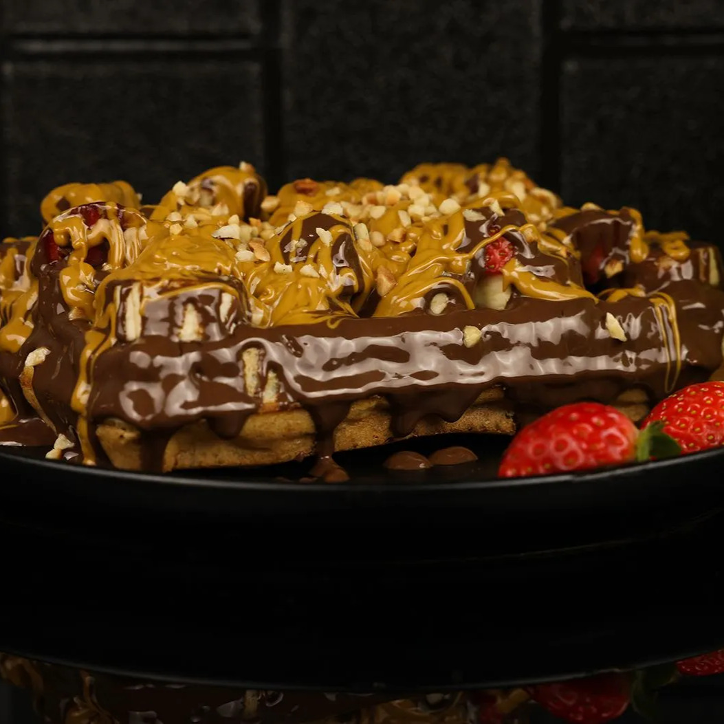 Karamelize Waffle (2 Kişilik)