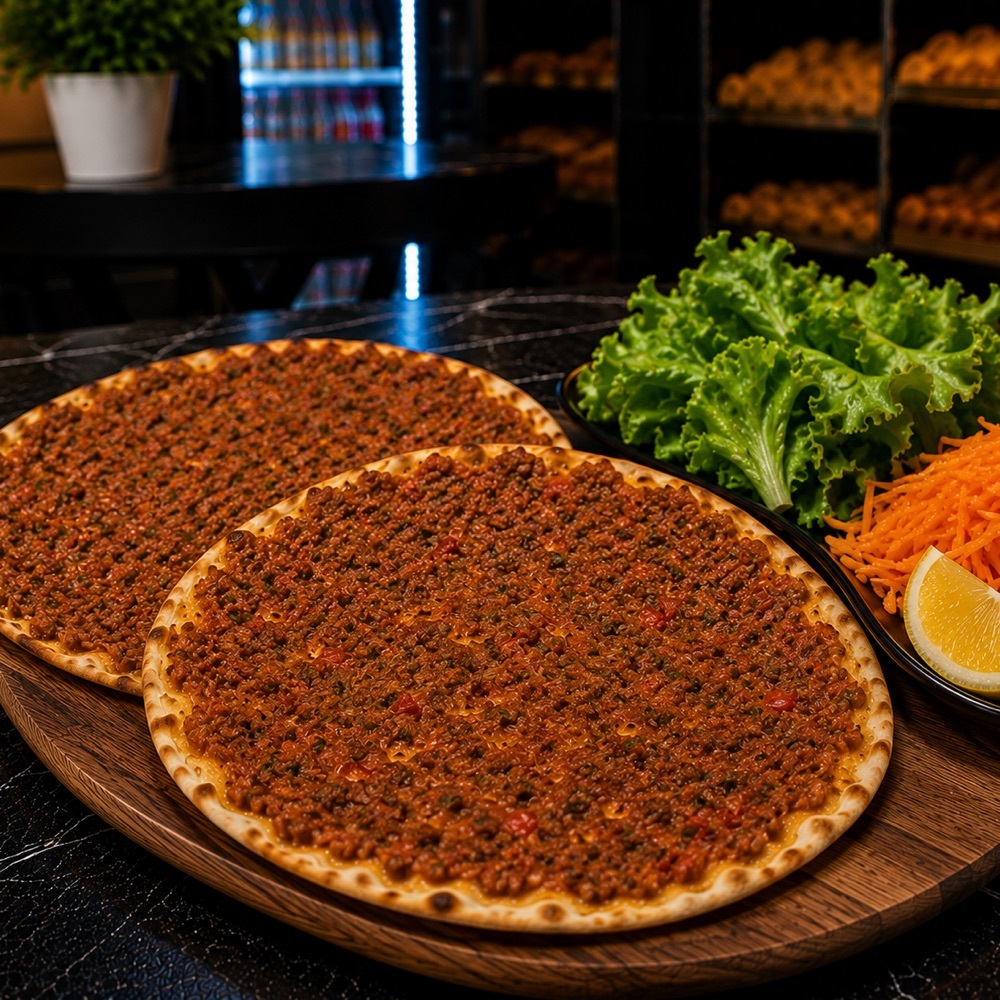 ❤️‍🔥2'li daire Lahmacun Menü(Amiral Menü)