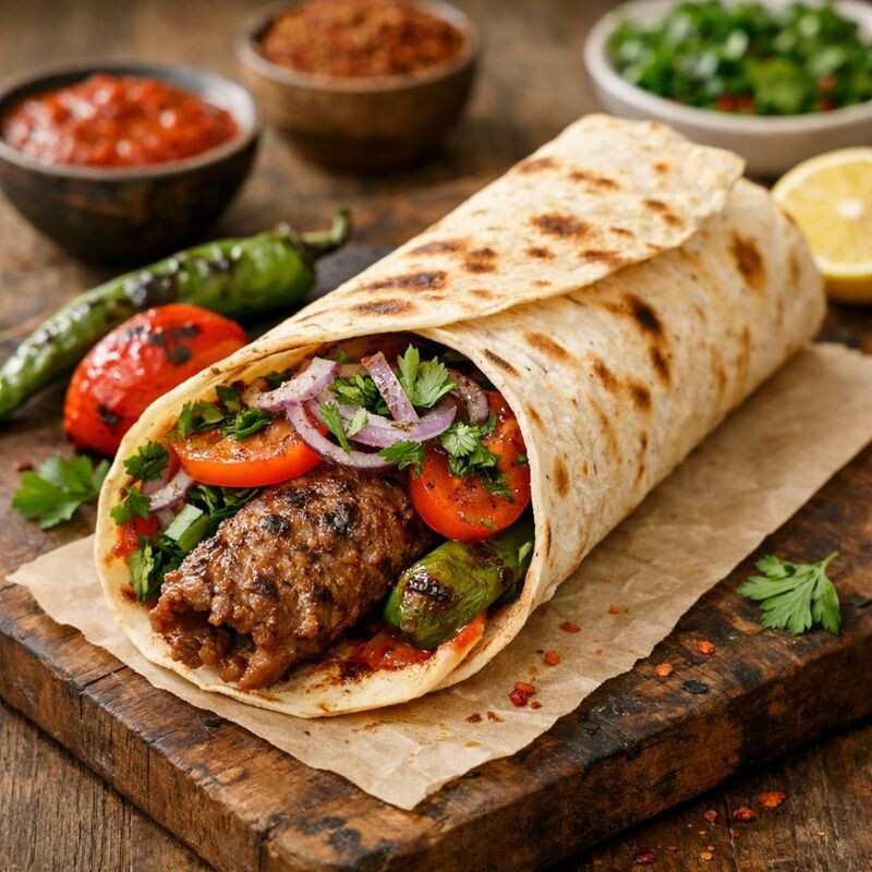 4 Adet Urfa Dürüm + Coca Cola (1 lt)