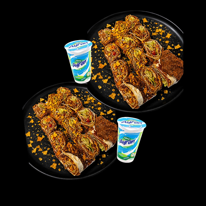 2'li Öğrenci Has Çiğköfte Klasik Sushi Roll + 2 Ayran