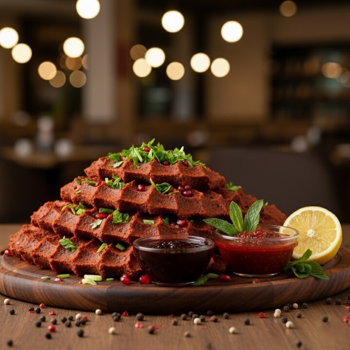 Çiğ Köfte Porsiyon Garnitürsüz (1 Kg)