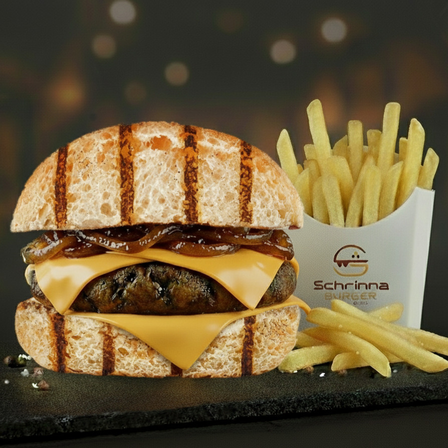 Steak Burger XL & Patates Kızartması Menü
