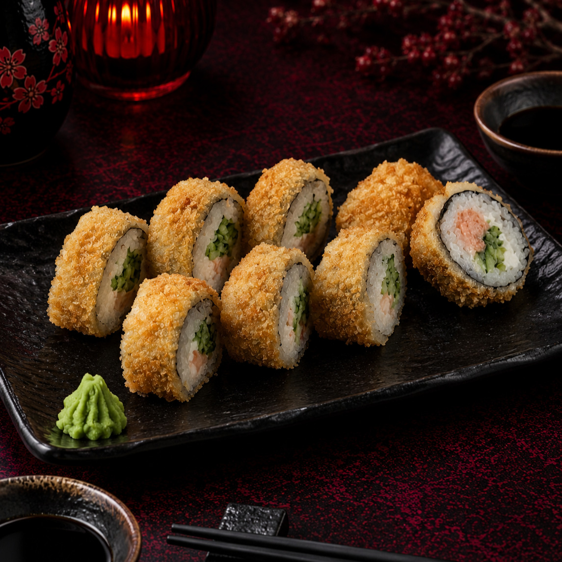 Somon Tempura (8 pcs.)