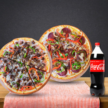 2'li Kampanya Jo Pizza & İçecek (Büyük Boy)