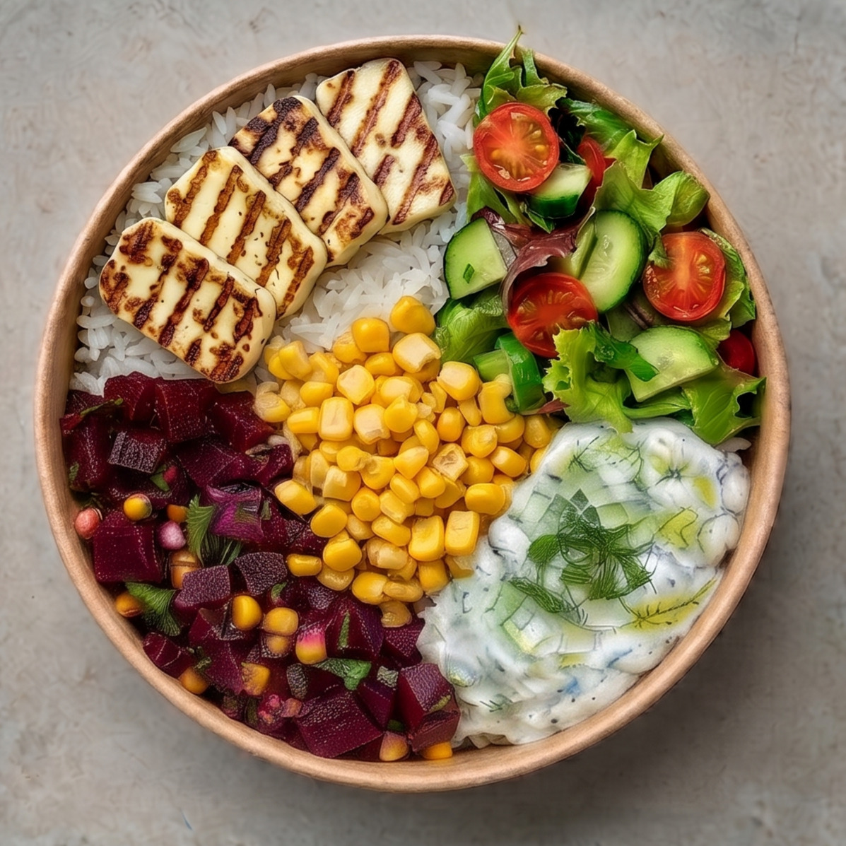 Hellimli Basmatico Bowl