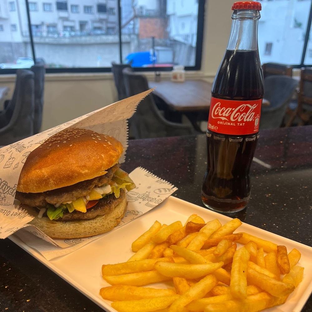 Duble Burger Menü