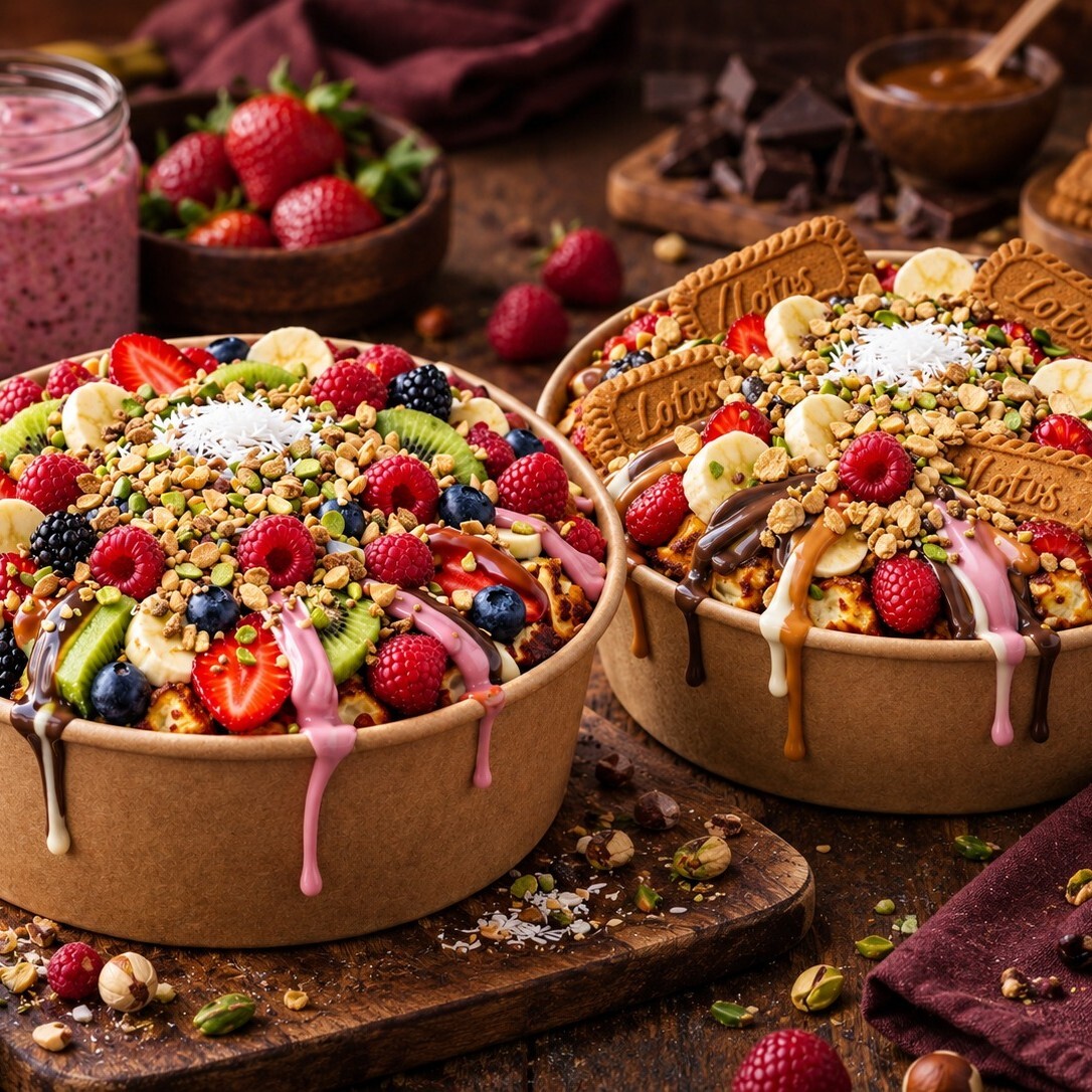 2 Li Waffle Bowl