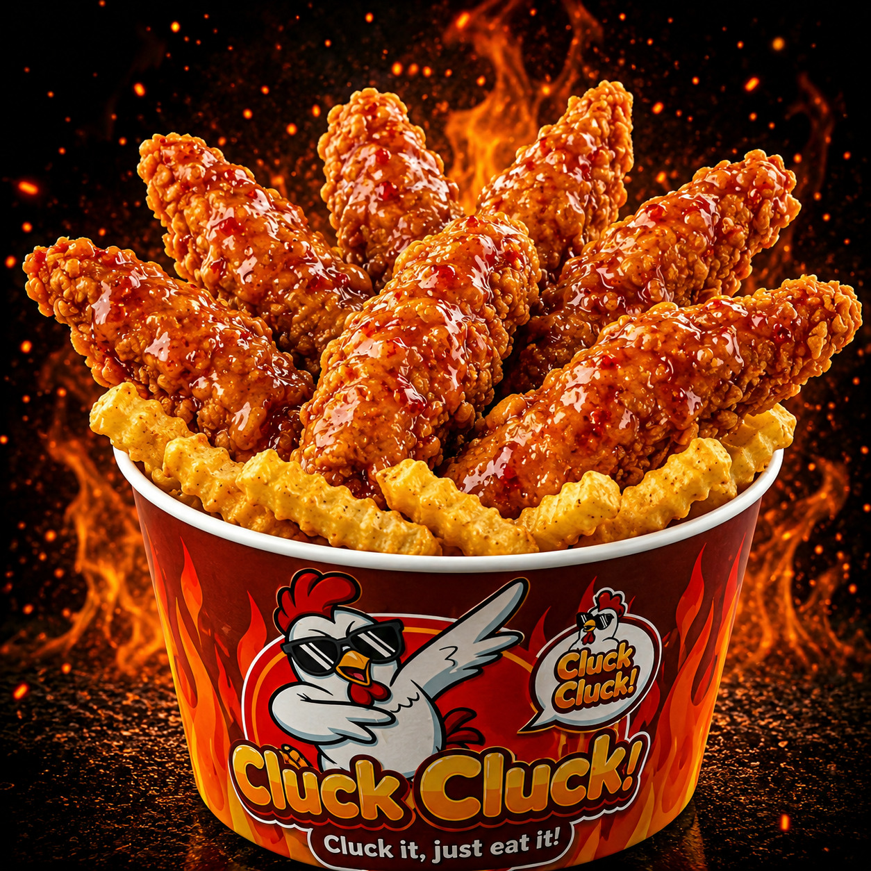 9'lu Tender Texas (Sweet Chili)