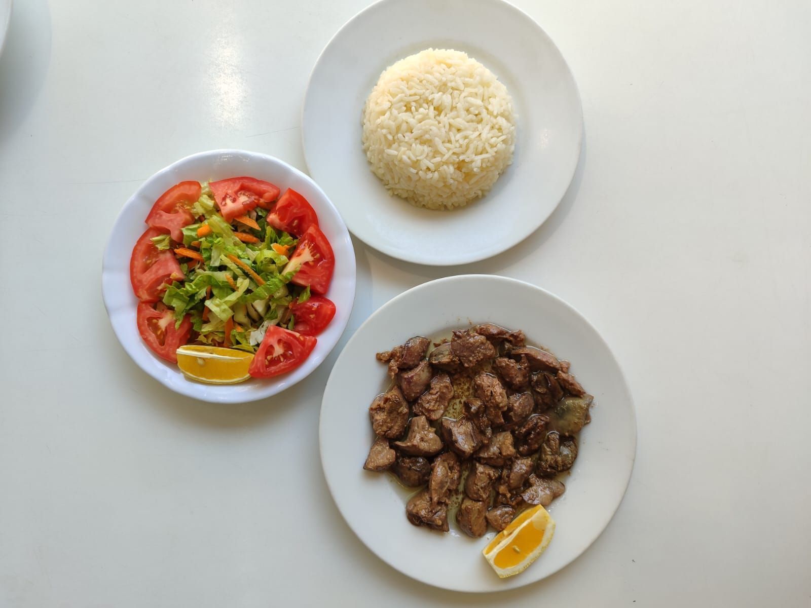 Tavuk Ciğer Menü