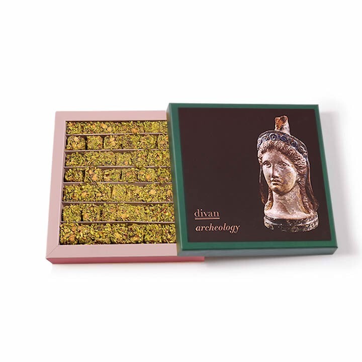 Archeology Fıstık Kaplamalı Fıstıklı Lokum (500 gr)