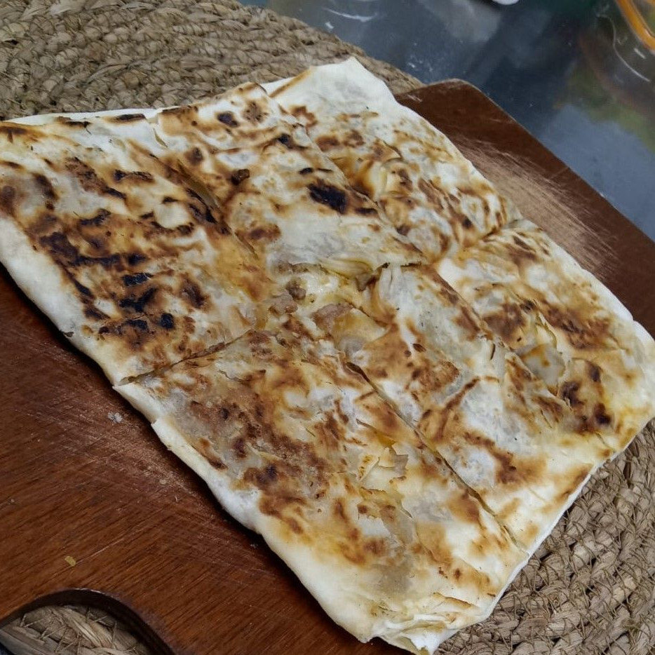Kavurmalı Kaşarlı Gözleme