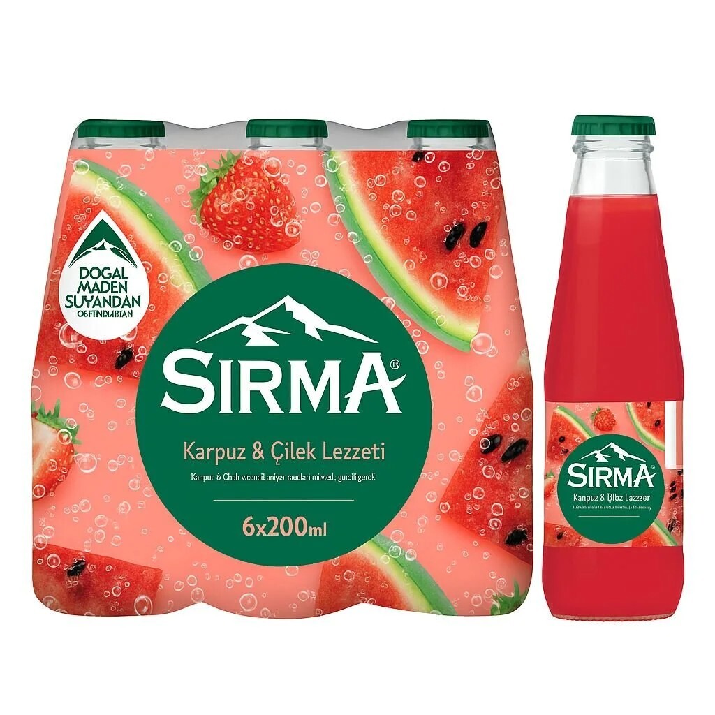 Sırma Karpuz Çilek Soda