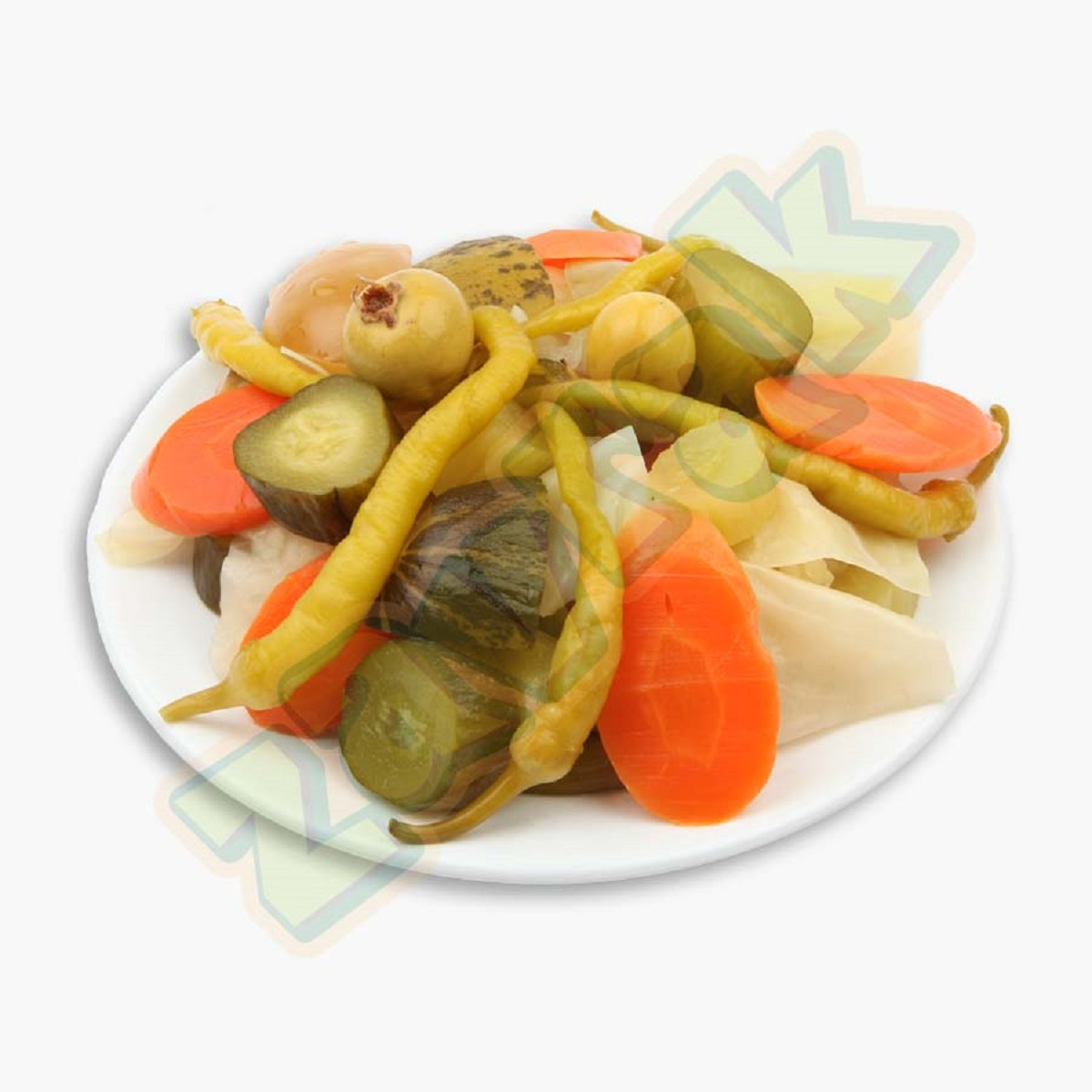 Naturel Zavrak Çubuk Karışık Turşu (1000 gr.)